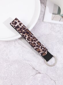 Móc khóa họa tiết da báo - Nhiều màu - Xem 1