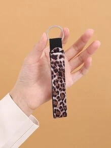 Móc khóa họa tiết da báo - Nhiều màu - Xem 2