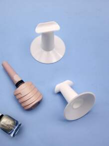1pc Nail Art Practice Stand - White - View 3