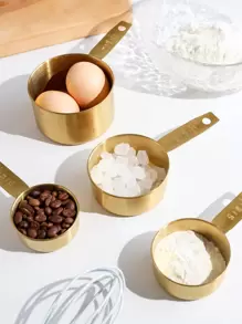 4入組不銹鋼量杯