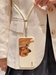 Hundemuster Handyhülle mit Trageriemen - Verschiedenfarbig - Übersicht 2