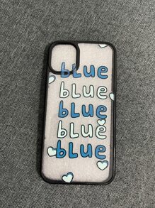 Funda para móvil con estampado de letra - Multicolor - Ver 1