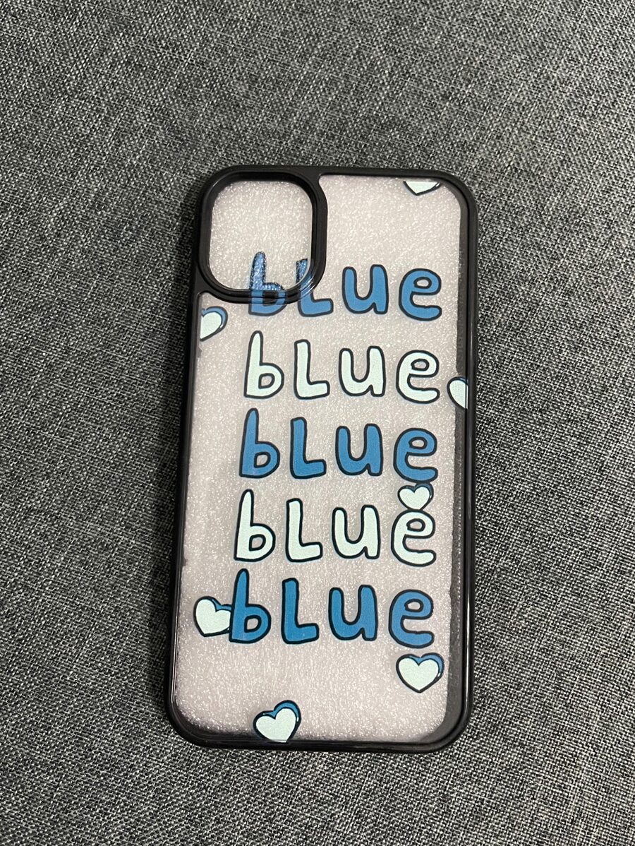 Funda para móvil con estampado de letra - Multicolor - Ver 1