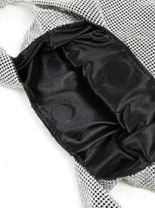 Túi Buổi Tối Trang Trí Rhinestone, Ví Cô Dâu Hoàn Hảo Cho Các Sự Kiện Tiệc Cưới, Vũ Hội & Tiệc - Bạc - Xem 7