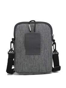 GAOLEMA A Casual And Fashionable Phone Case & Small Items Organizer Mini Shoulder Bag, Suitable For Both  For Daily Wear Or Outdoor Travel, Lightweight And Portable Halloween Christmas Winter Christmas Gifts Men Bag Sling Bag Crossbody Bag Bag For Men - Grey - View 2