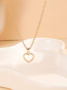 Mặt dây chuyền trái tim - Vàng - Xem 1