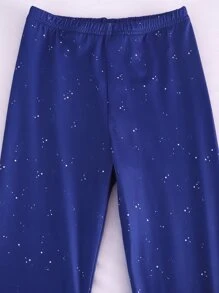 Boys Planet & Spaceman Print Snug Fit PJ Set - Blue - View 4