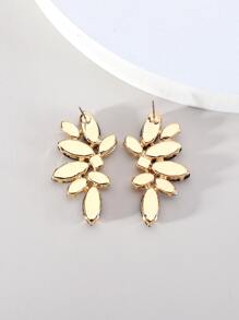 Pendientes de tachuela con diseño de diamante de imitación
