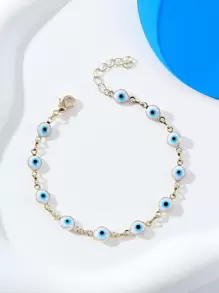 Vòng đeo tay trang trí mắt ác - Nhiều màu - Xem 1