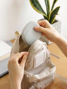 1pc Gray Silicone Earphone Cable Organizer - Grey - View 2