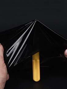 30cm*100cm de coche Película Pegatina - Negro - Ver 3