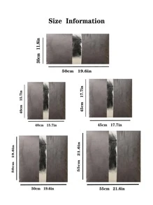 1入組雙色靠墊套不附帶墊芯 - 銀色 - 查看 4