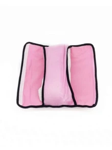 1入組長毛絨汽車座椅皮帶枕頭 - 粉色 - 查看 5