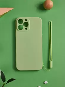 Vỏ điện thoại thông thường có dây buộc - màu xanh lá - Xem 1