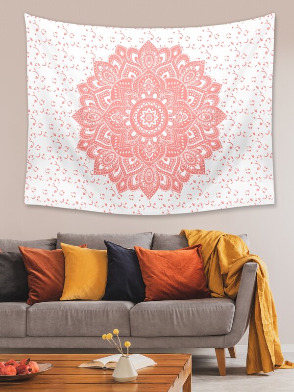 Mandala Print Tapestry SHEIN USA