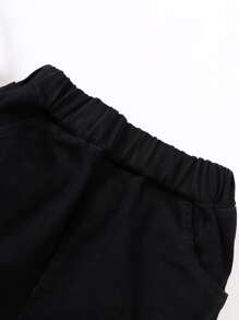 Baby Ripped Raw Trim Flare Leg Jeans