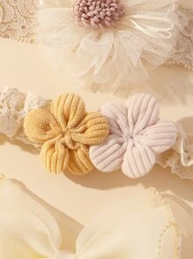 3 chiếc băng đô trang trí hoa cho bé yêu ngày lễ tình nhân - Nhiều màu - Xem 4