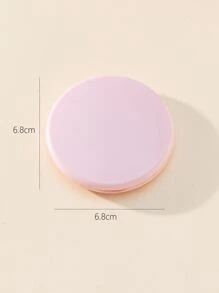 可折叠袖珍化妆镜，1 件简约圆形双面小巧化妆镜，台式镜子，女士和女孩的便携式旅行镜，送给女性、妈妈、妻子、姐妹、青少年、女朋友的礼物，梳妆镜，袖珍镜，小镜子，客厅、家居、卧室、浴室、家居装饰、旅行用品、婚礼、派对、生日、送给男士、妈妈、爸爸、最好的朋友、老师的礼物、新年、配饰、有趣的礼物、化妆、便宜、房间装饰、梳妆台、旅行、卧室、化妆配件、镜子、梳妆镜 - 淺粉色 - 查看 5