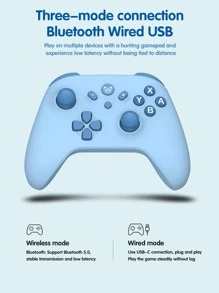 1pc Game Console Compatible With Nintendo Switch/Laptop - Baby Blue - View 4