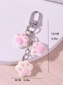 爪子装饰 包包挂饰 钥匙扣 汽车挂件 手机挂饰 包包配件 礼物 情人节 时尚 适合青少年 女孩 女士 大学生 老师 白领人士 新秀和白领人士 礼物 配饰 装饰 汽车配件 女士 钥匙扣 挂饰 Therian 可爱钥匙扣 感谢礼物 教师配件 - 彩色 - 查看 3