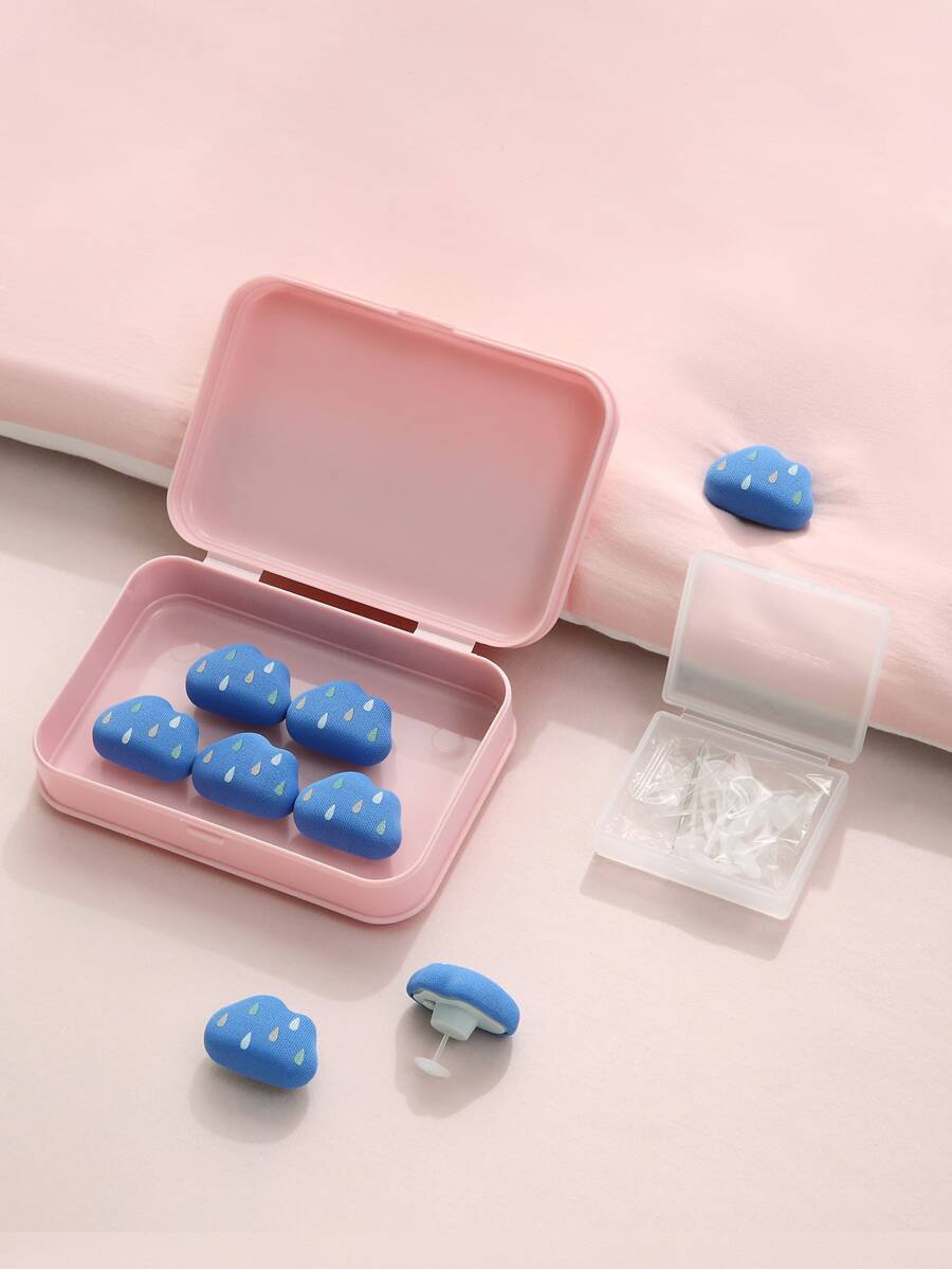 6pcs Cloud Design Quilt Fixer - Multicolor - View 1