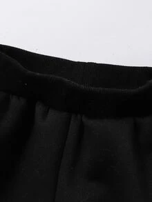 小男童大格紋翻蓋口袋襯衫和褲子和上衣