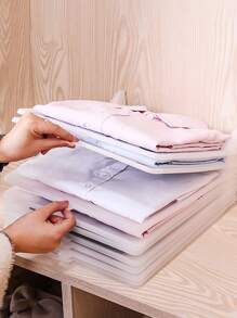 1pc Clear Clothes Folding Board - Clear - View 4