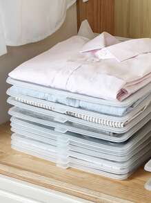 1pc Clear Clothes Folding Board - Clear - View 6