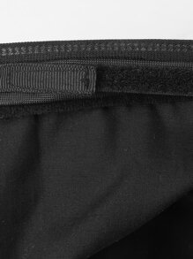 LEAJOURNO. 1pc Avant-Garde Stylish Black Beret With Rhinestone Chain Decoration For Women, Autumn And Winter, Street Style Newsboy Cap - Black - View 5