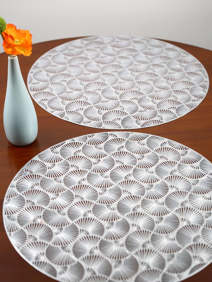 1 pieza Mantelito individual hoja de ginkgo