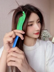 DAZY 18pcs Random Spiral Hair Curling Roller - Hot Pink - View 5