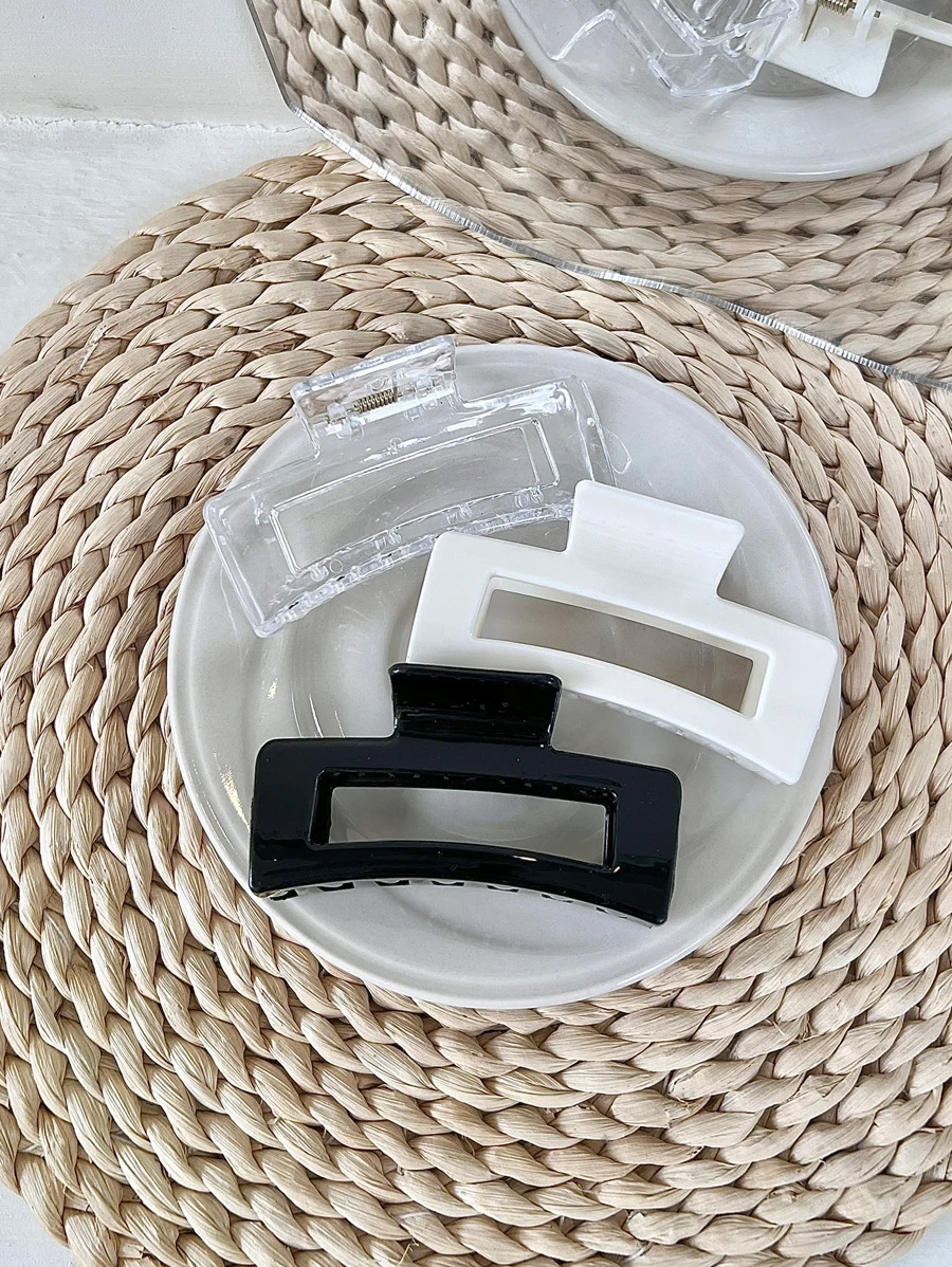 3 cái vuốt tóc hình học - Nhiều màu - Xem 1