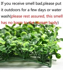 Nejlue Artificial Flowers/Plants1111 Home & Living 1 pieza Planta artificial - Verde - Ver 8