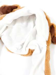 Sombrero con diseño de dibujos animados mullido - Multicolor - Ver 4