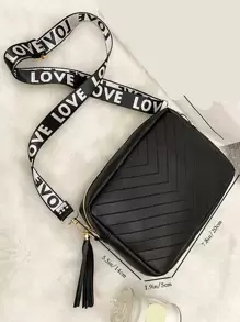 Chevron Pattern Crossbody Bag, Mother's Day Gift For Mom