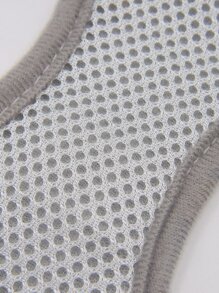 2 cái Kẻ Sọc Mô Hình Dây Căng & Dây Cắn Thú Cưng Bộ - Màu Xám nhạt - Xem 5