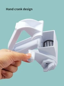 1 pieza Rallador de queso portátil - Blanco - Ver 5