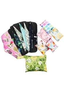 5 cái ngẫu nhiên mô hình trái tim vải lót kinh nguyệt - Nhiều màu - Xem 2