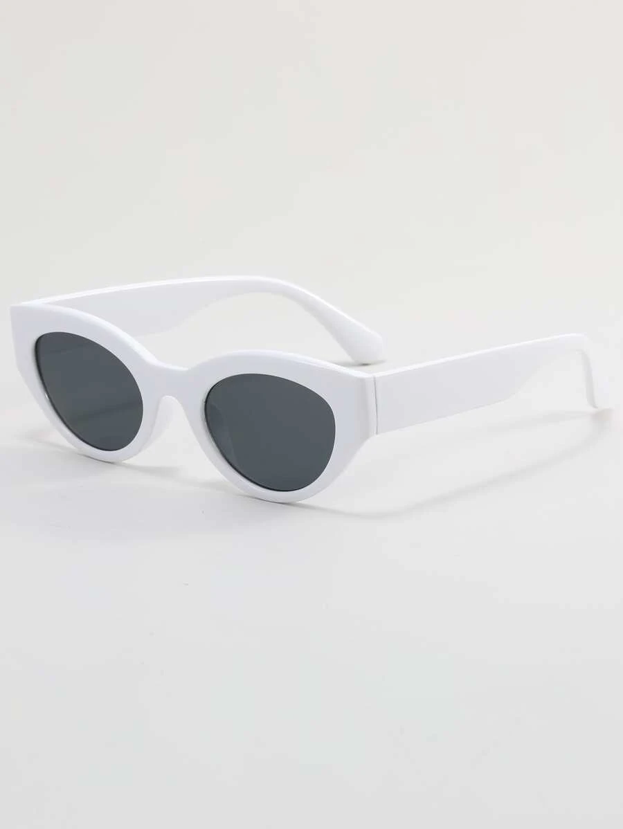 Gafas de sol de ojo de gato - Blanco - Ver 1