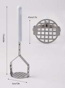 1入組不銹鋼土豆搗碎機