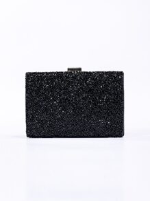 閃爍閃爍的,閃閃發光的,優雅的,精美的迷你閃光鏈盒包,是婚禮、舞會和派對場合的完美新娘包,也是派對女孩、女人的晚宴包,非常適合派對、婚禮、舞會、晚餐/宴會,是送給女性最好的禮物 - 黑色 - 查看 8
