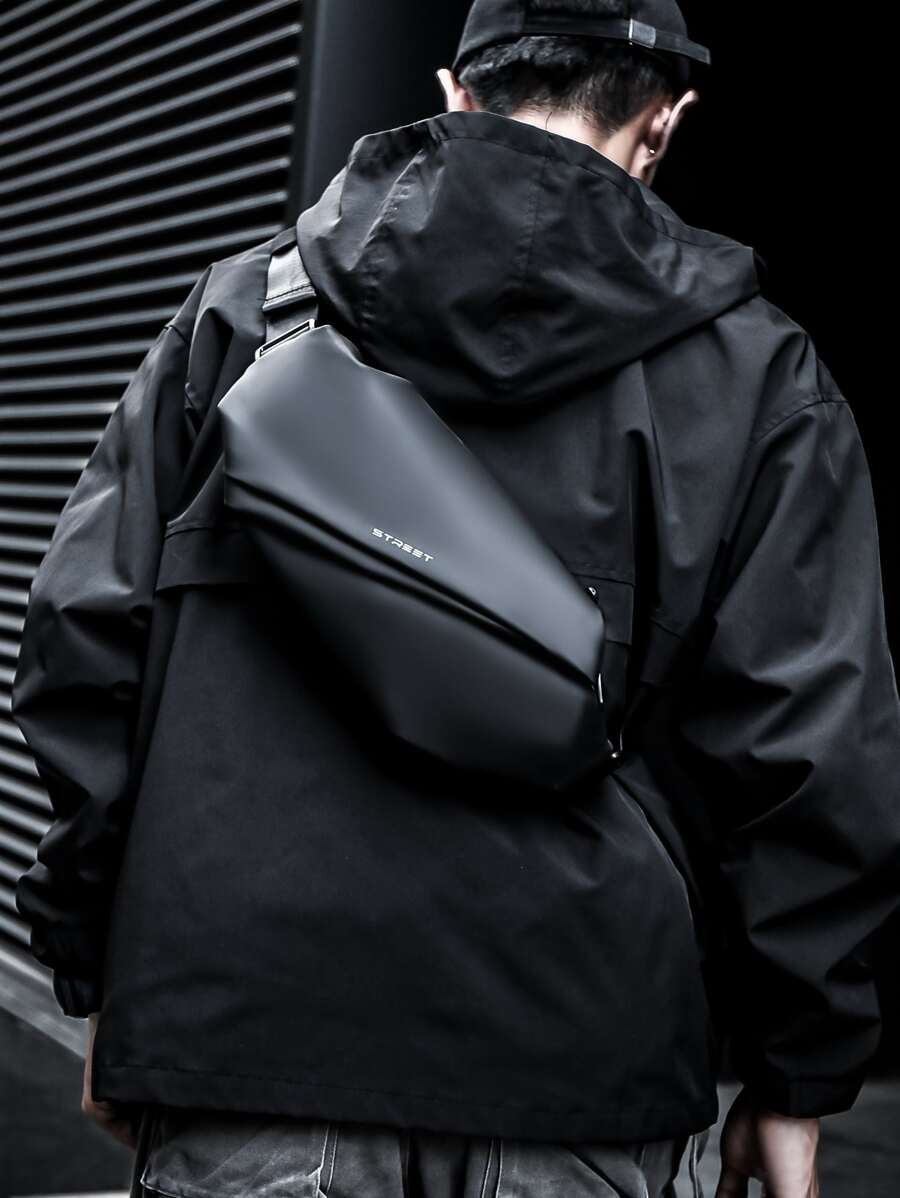 男士腰部字母圖案包