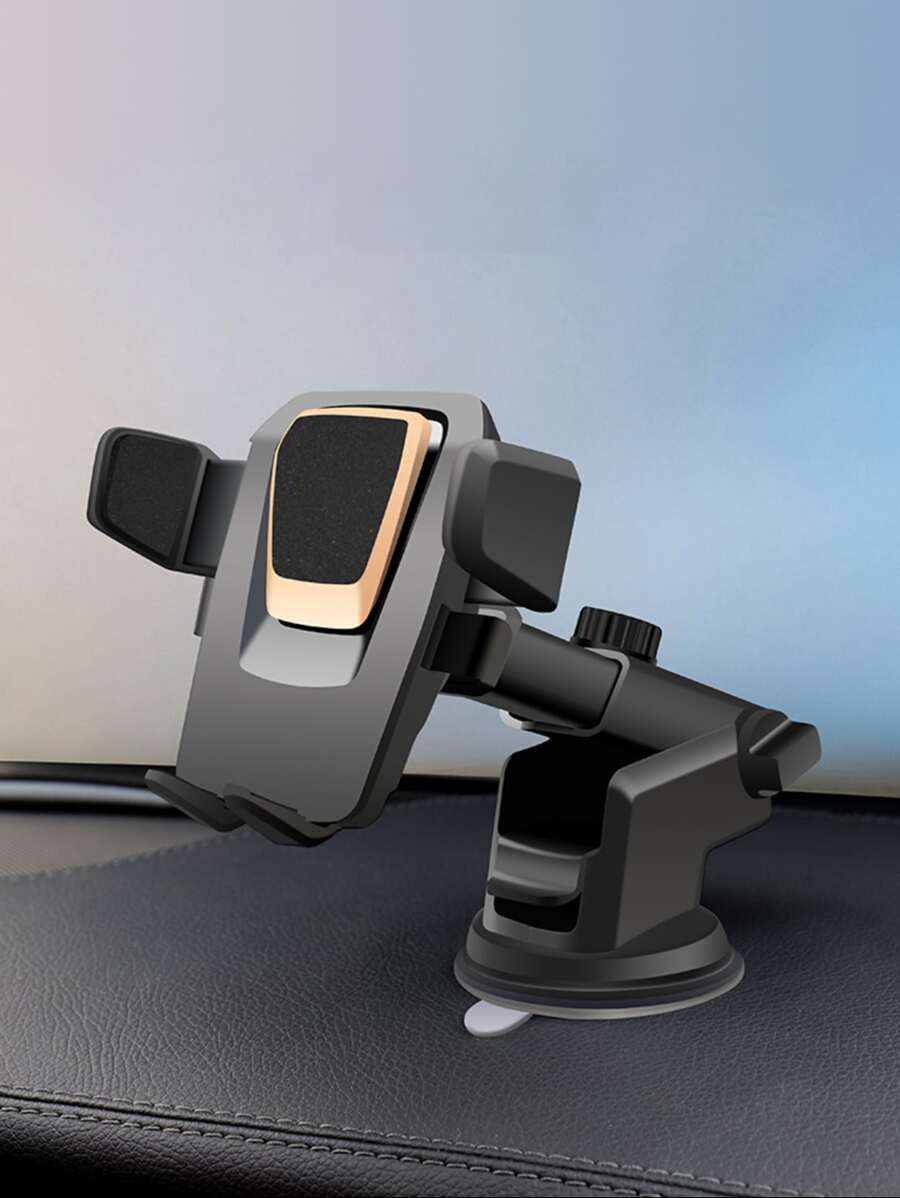 1 pieza Soporte de celular de coche - Negro - Ver 1