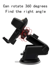 1 pieza Soporte de celular de coche - Negro - Ver 4