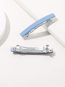 8入組矩形彈簧夾 - 彩色 - 查看 3