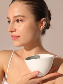 Set de 3 Cuencos para Mezclar Mascarillas Faciales DIY - Blanco - Ver 12