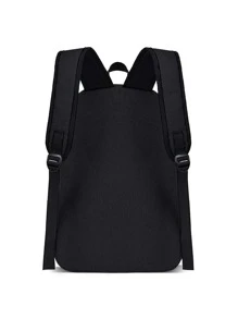 Modischer vielseitiger Rucksack, farblich abgesetzter großer leichter minimalistischer Schulrucksack, geeignet für Teenager, Schüler und Studenten, tolles Geschenk für die Schulanfang