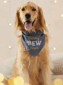 1pc Festival Pet Bandana - Multicolor - View 1