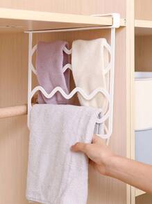 1pc Wardrobe Compartment Partition Plate - White - View 4