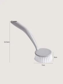 1pc Long Handle Cleaning Brush - Multicolor - View 3